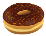 Brown Donut 2